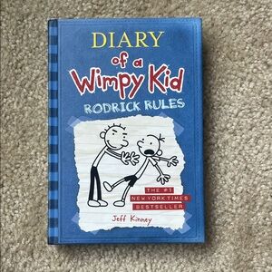 Diary of a Wimpy Kid: Rodrick Rules - Blue Cover Hardcover